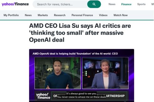 AMD CEO苏姿丰：AI热潮尚处早期阶段，技术潜力将深刻改变多领域